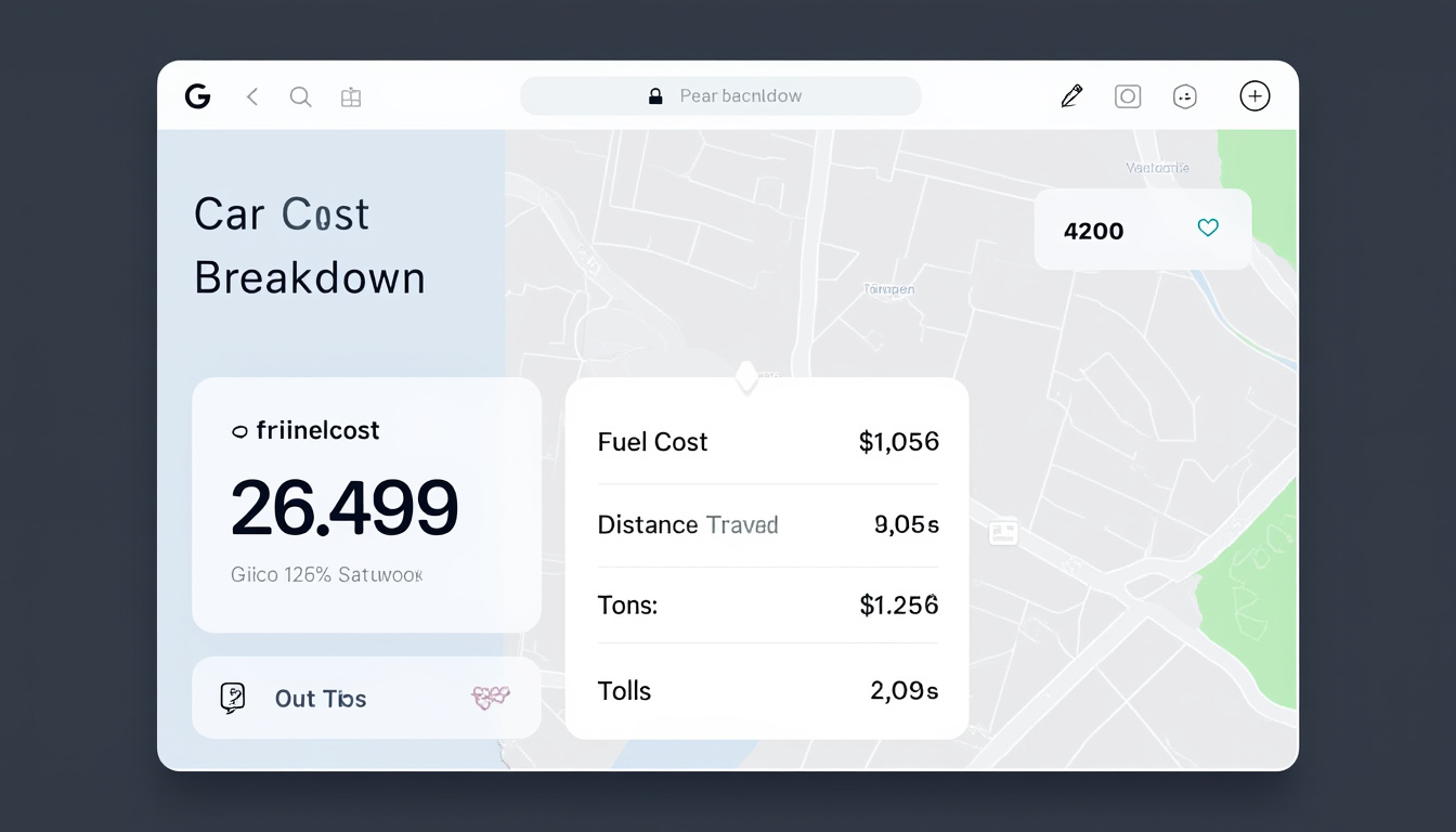 découvrez comment calculer avec précision le coût d'un trajet en voiture en prenant en compte le carburant, l'usure, l'assurance et autres frais liés.