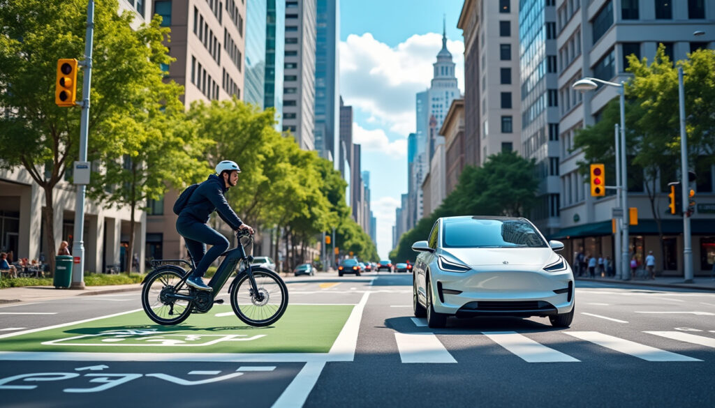 découvrez les avantages et inconvénients du vélo électrique et de la voiture en ville pour choisir le moyen de transport le mieux adapté à vos déplacements quotidiens.