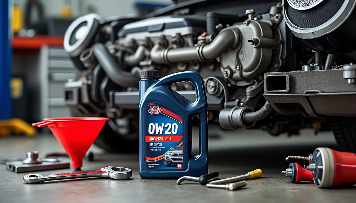 découvrez notre guide complet sur l'huile moteur 0w20 pour bien choisir le produit adapté et entretenir efficacement votre voiture.